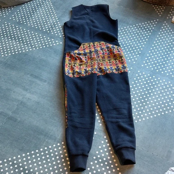 Patagonia synchilla patched jumpsuit - navy a small - Picture 5 of 7